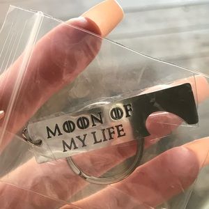 Moon of My Life Keychain